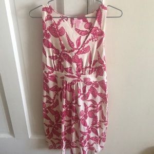 Pink/white printed Lilly Pulitzer dress